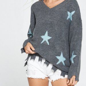 NWT Multi Star Boyfriend Sweater